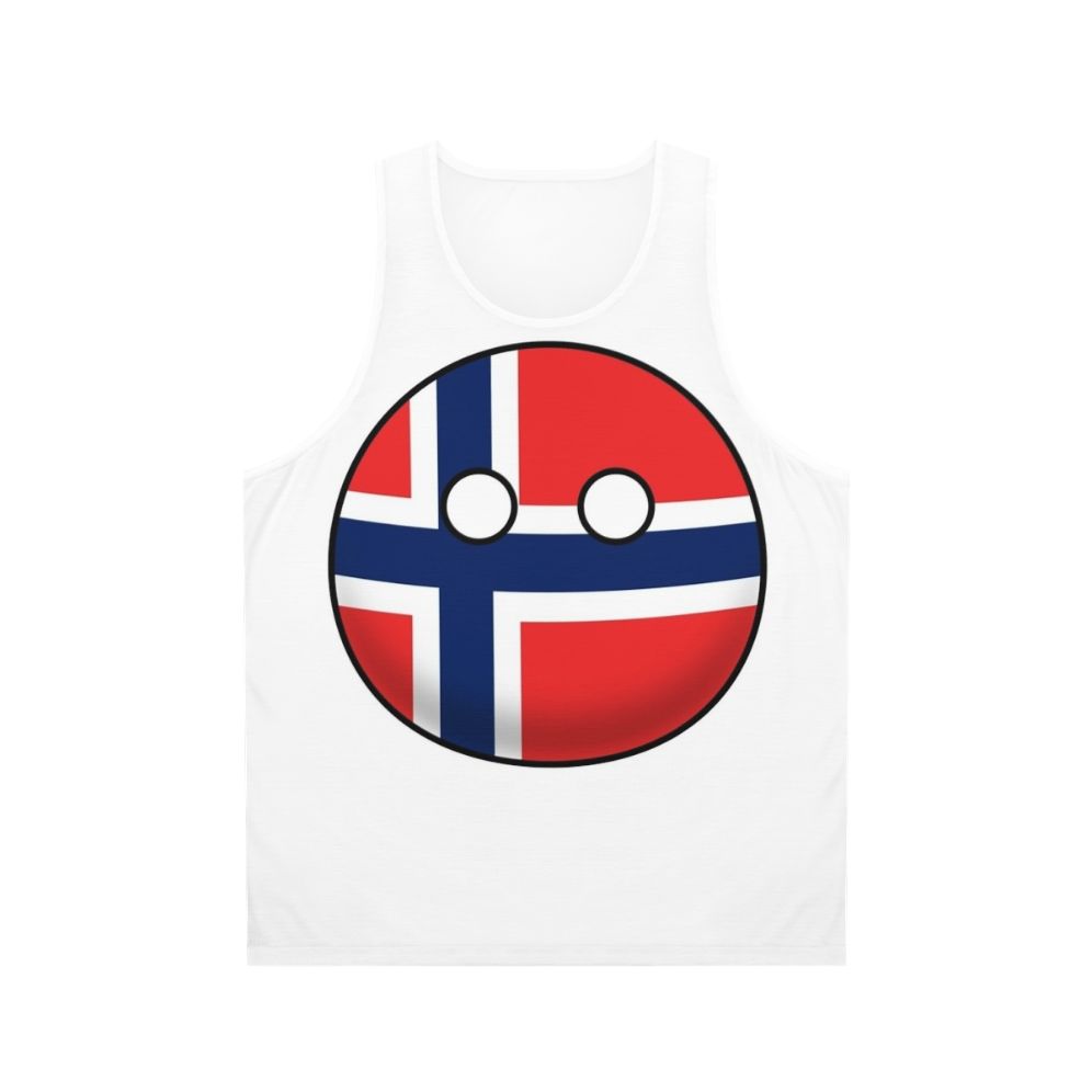 Norway Countryball Unisex Tank Top