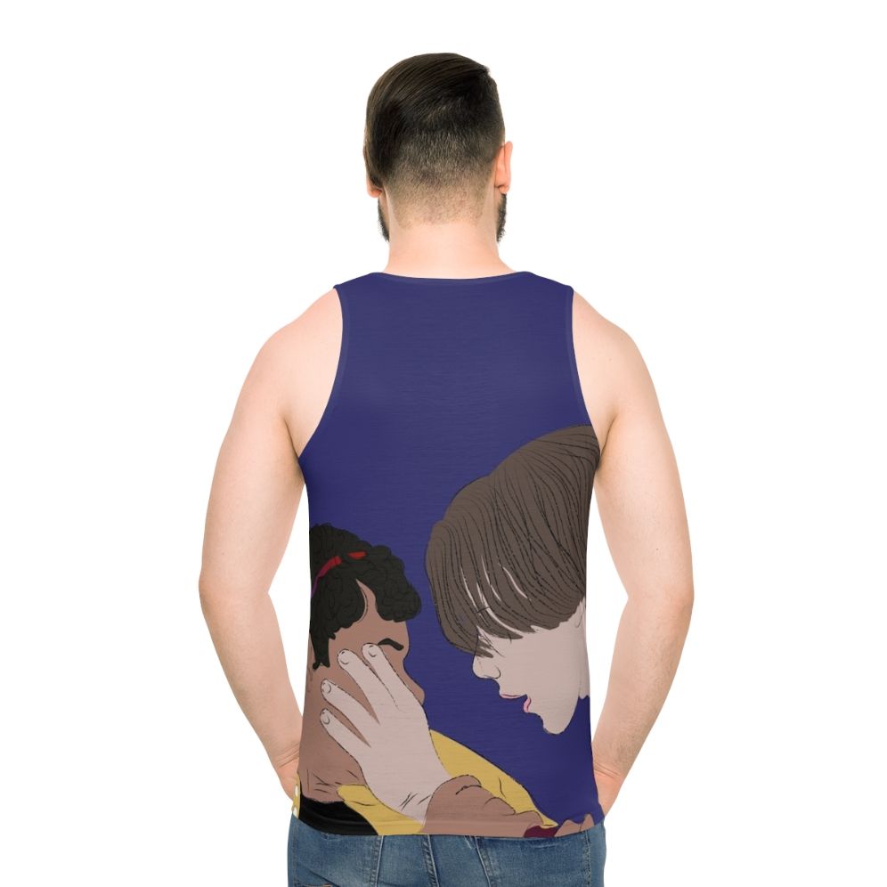 Young Royals Unisex Tank Top featuring Prince Wilhelm and Simon Eriksson - men back