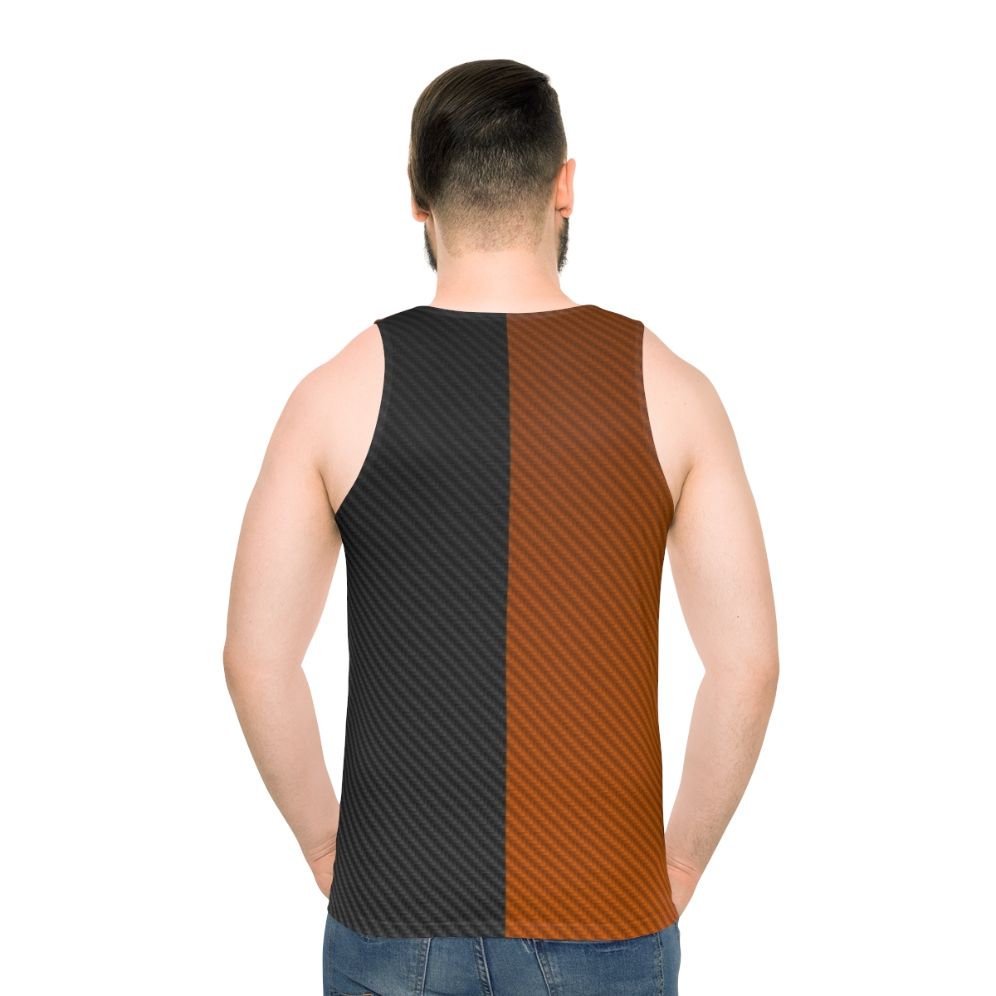 Deathstroke DC Comics Villain Unisex Tank Top - men back