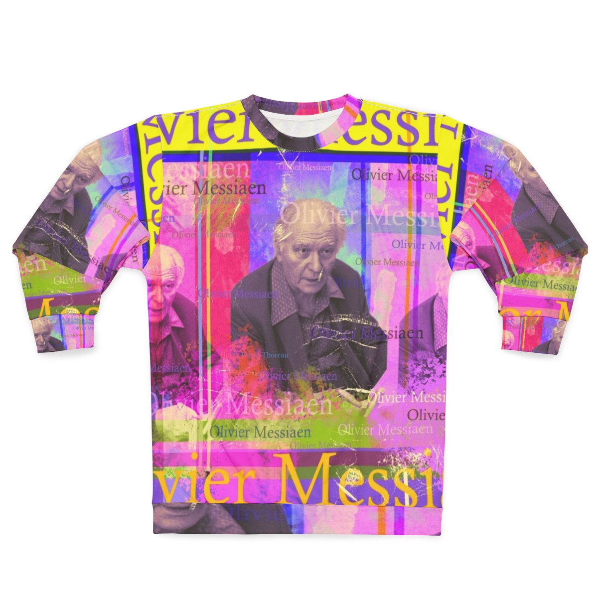 Olivier Messiaen Portrait Aesthetic Sweatshirt