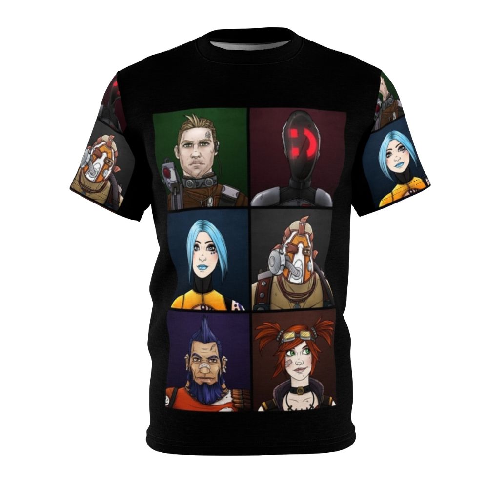 Borderlands Vault Hunters Inspired Fan Art T-Shirt