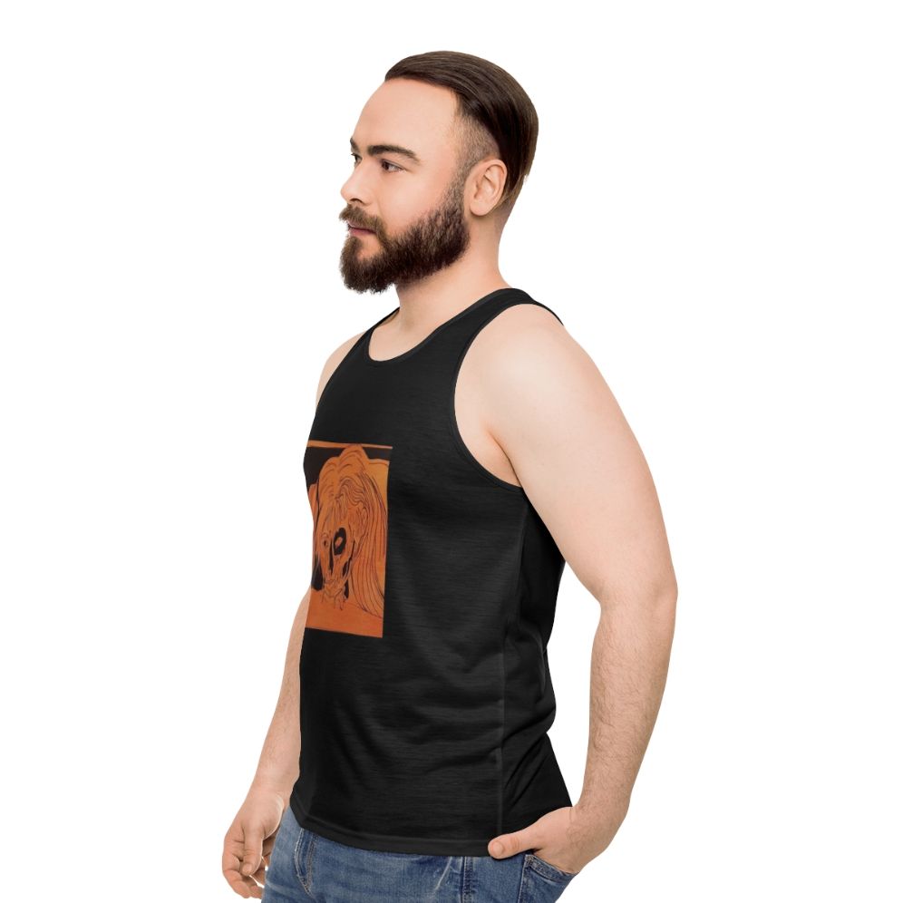 Ashnikko pumpkin spice unisex halloween tank top - men side