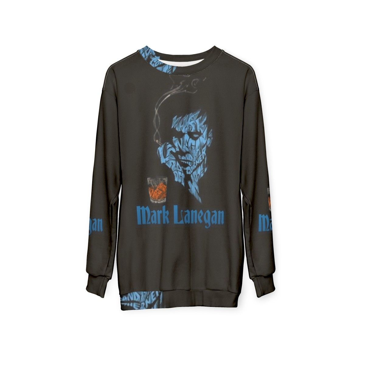 Mark Lanegan Grunge Rock Sweatshirt - hanging