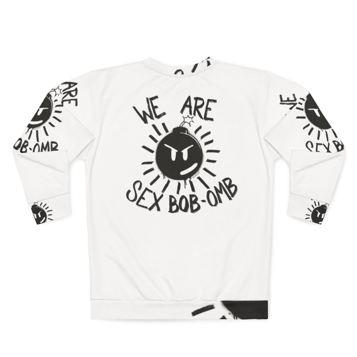 Scott Pilgrim "We Are Sex Bob Omb" Sweatshirt - Back