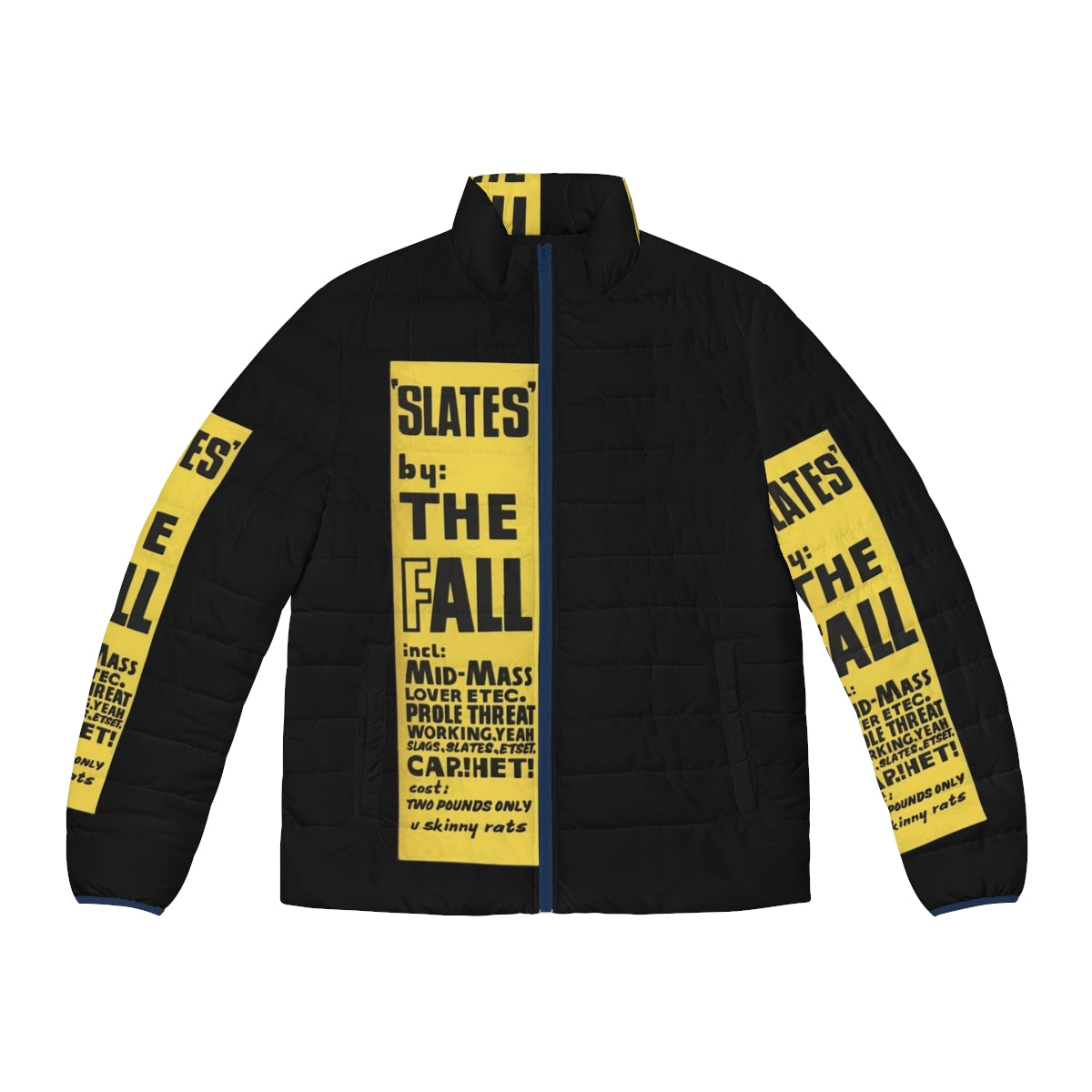 The Fall Band Mark E. Smith Slates Puffer Jacket