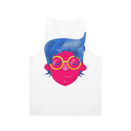 Unisex pansexual and LGBTQ pride tank top