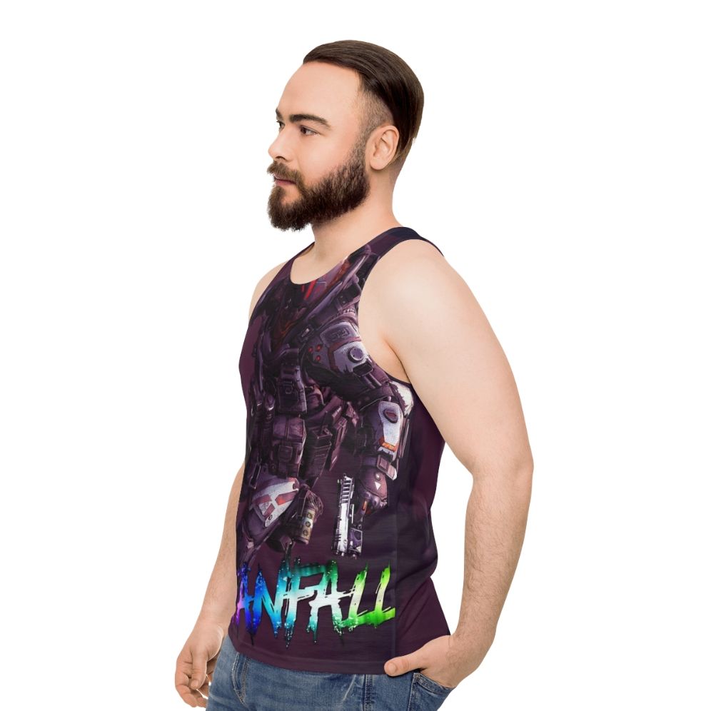 Titanfall Unisex 4K Tank Top - men side