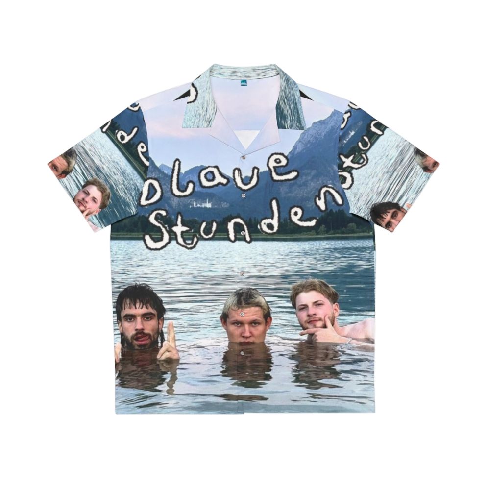 Blaue Stunden 2023 Hawaiian Shirt featuring German rap band 01099