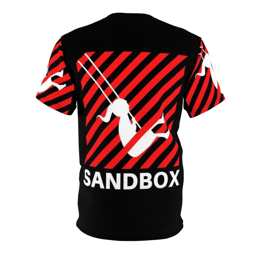 Startup Sandbox Inspired All-Over-Print T-Shirt - Back