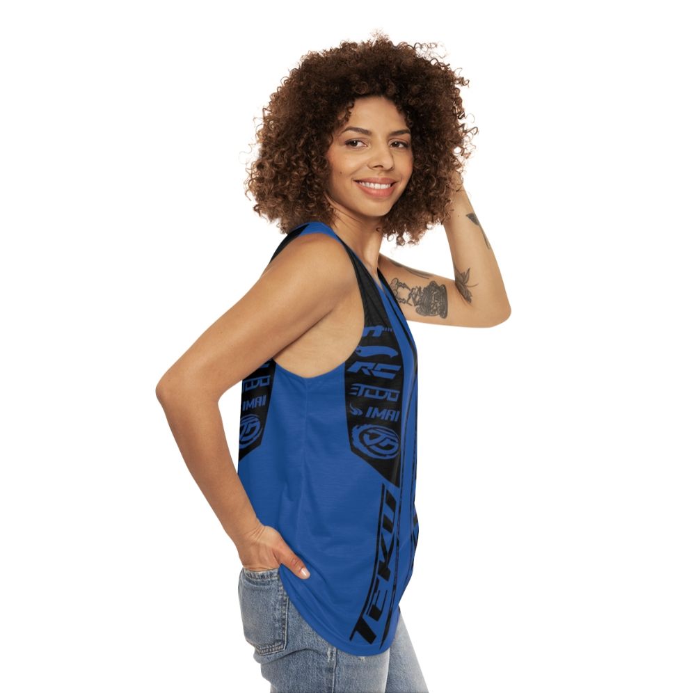 Unisex Hot Wheels Acceleracers Tank Top - women side