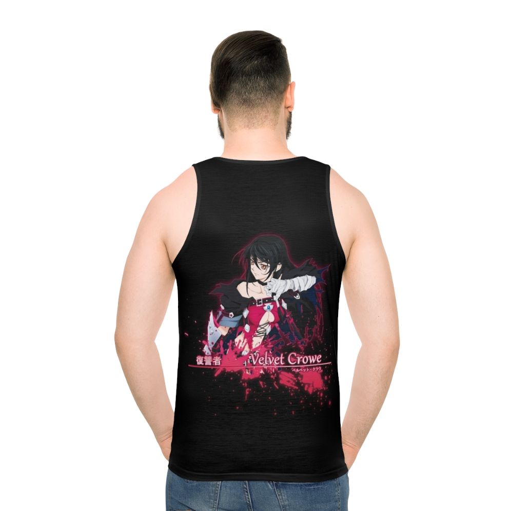 Velvet Tales of Berseria Unisex Anime Tank Top - men back