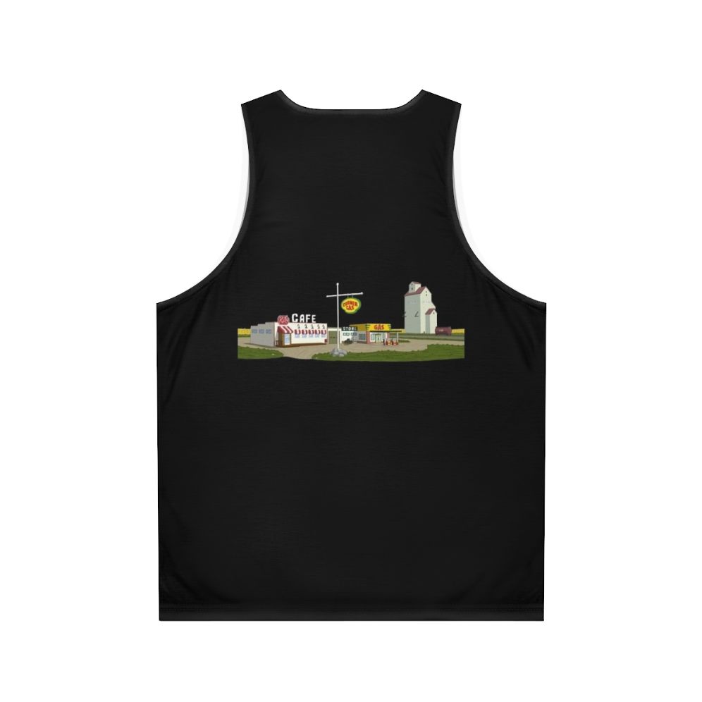 Corner Gas Unisex Tank Top - Back