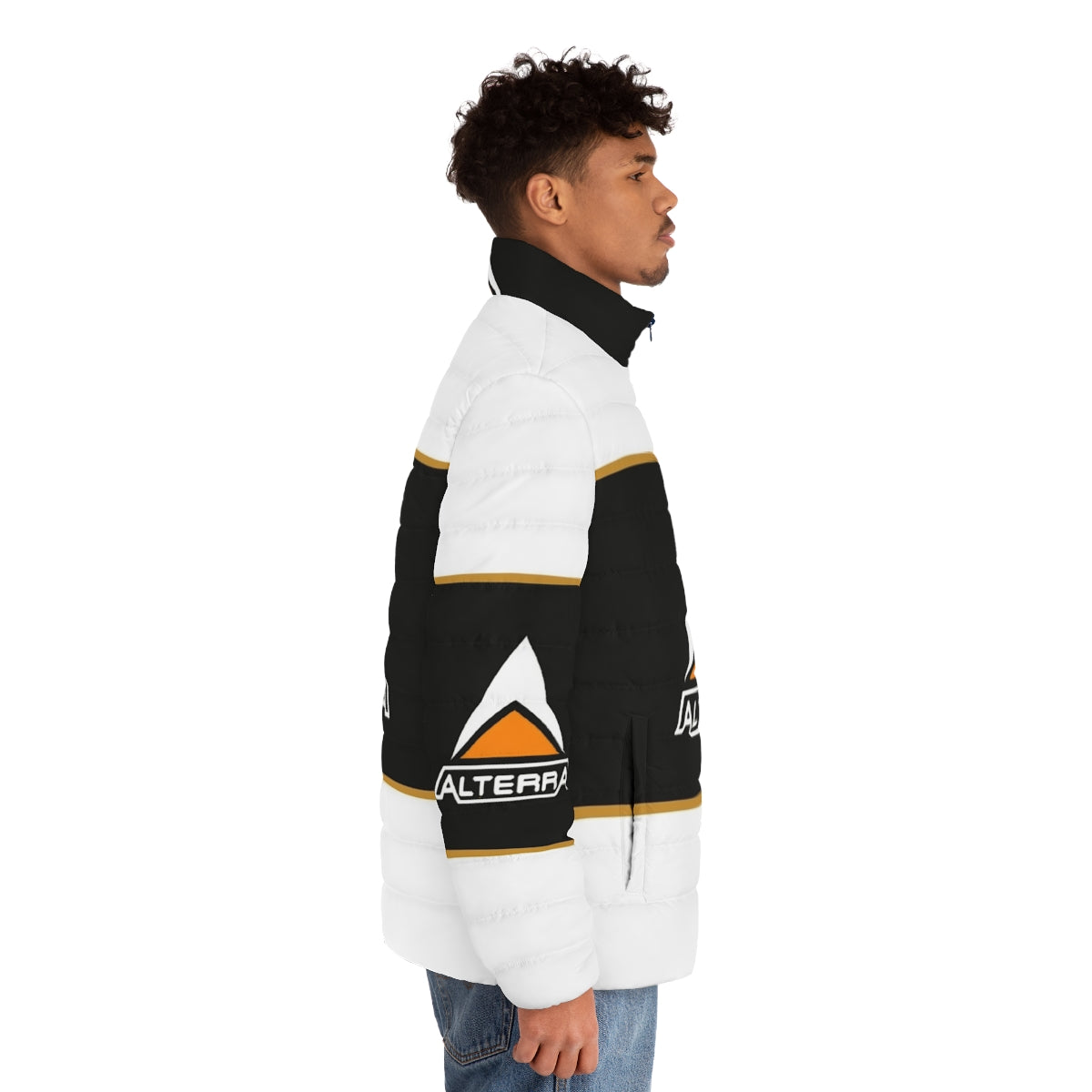 Alterra Puffer Jacket with Subnautica Branding - men side right