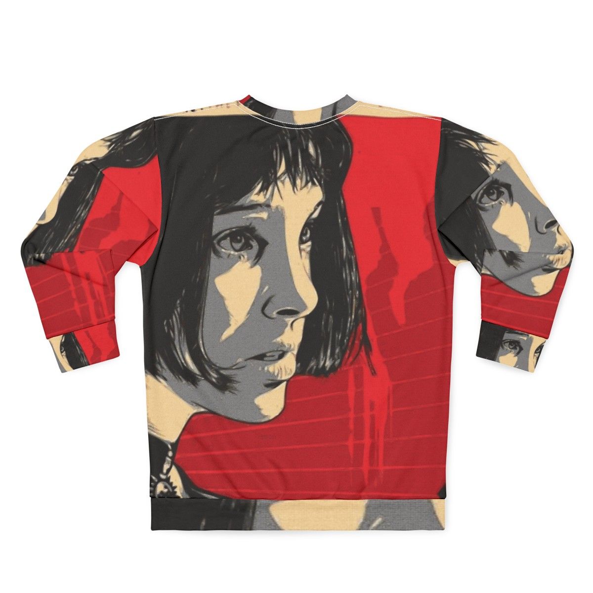 Vintage "The Professional" Mathilda Movie Poster Sweatshirt - Back