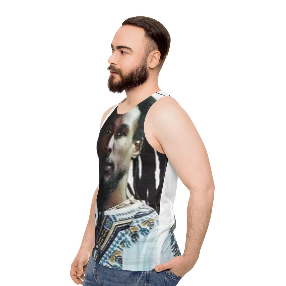 Vaughn Benjamin Midnite Eco-Friendly Unisex Tank Top - men side