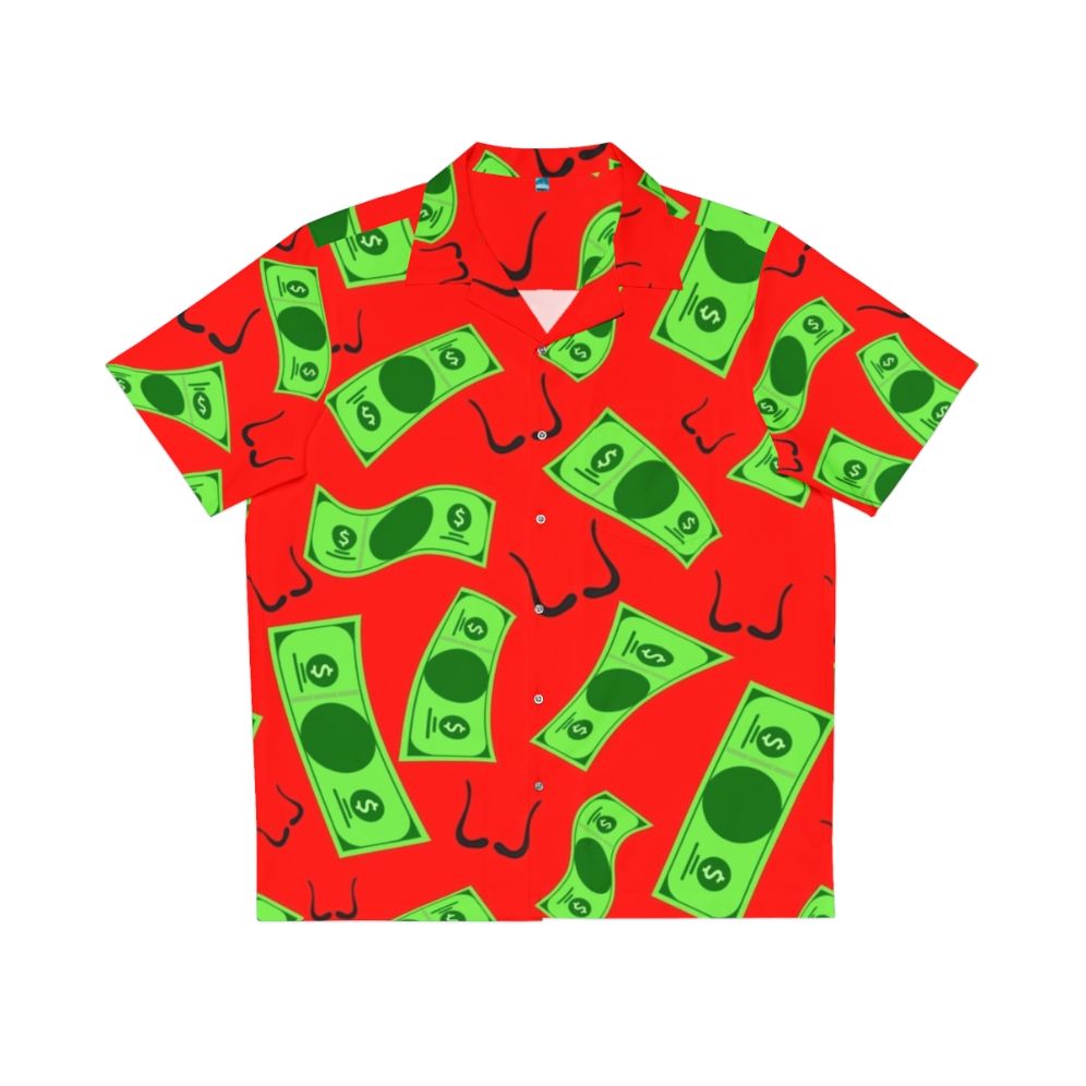 Money Heist Dollars Hawaiian Shirt with Colorful Pattern