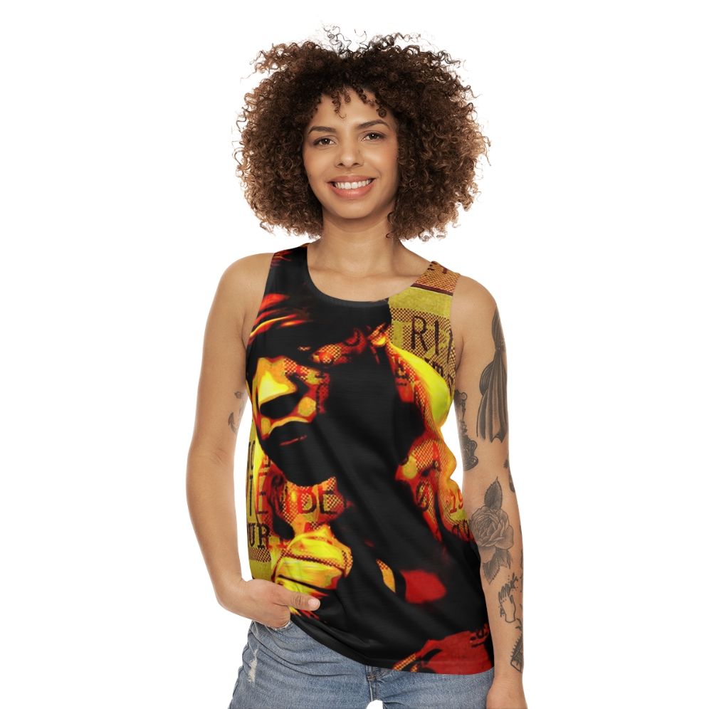 Joe Louis "Brown Bomber" Unisex Boxing Tank Top - women