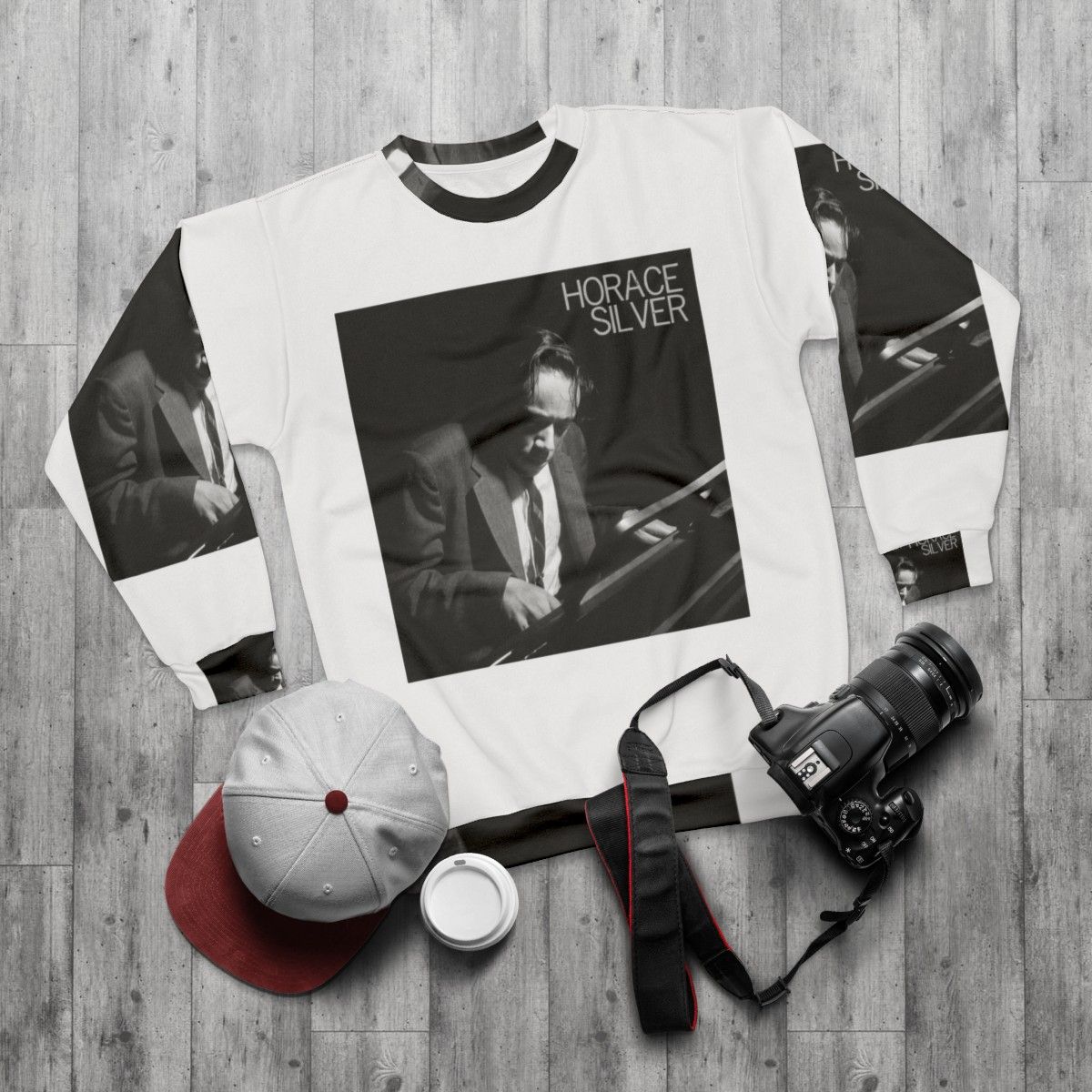 Horace Silver Jazz Sweatshirt - flat lay