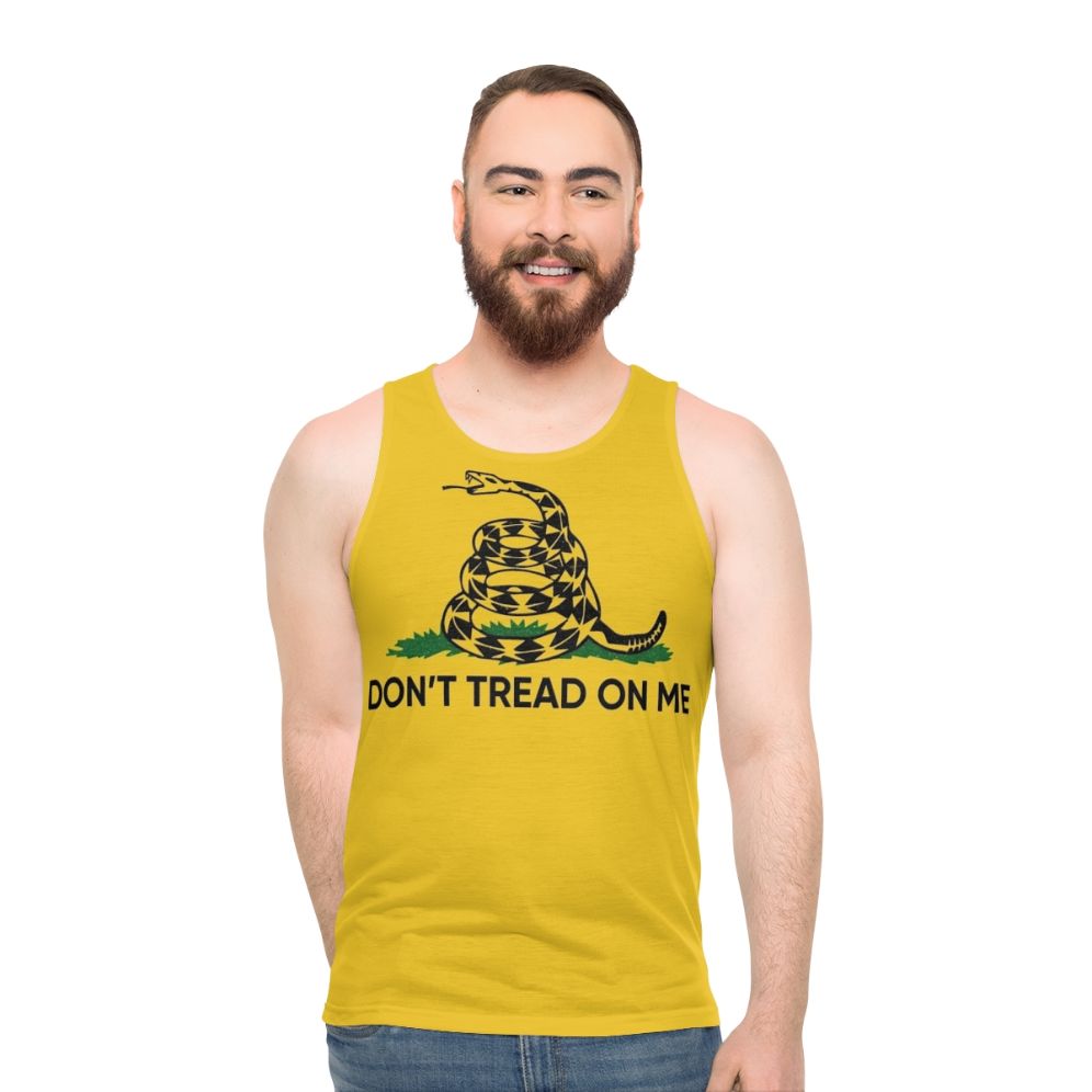 Don't Tread on Me Unisex Tank Top - men