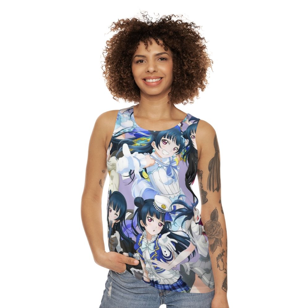 Yohane Everywhere Unisex Love Live Sunshine Tank Top - women