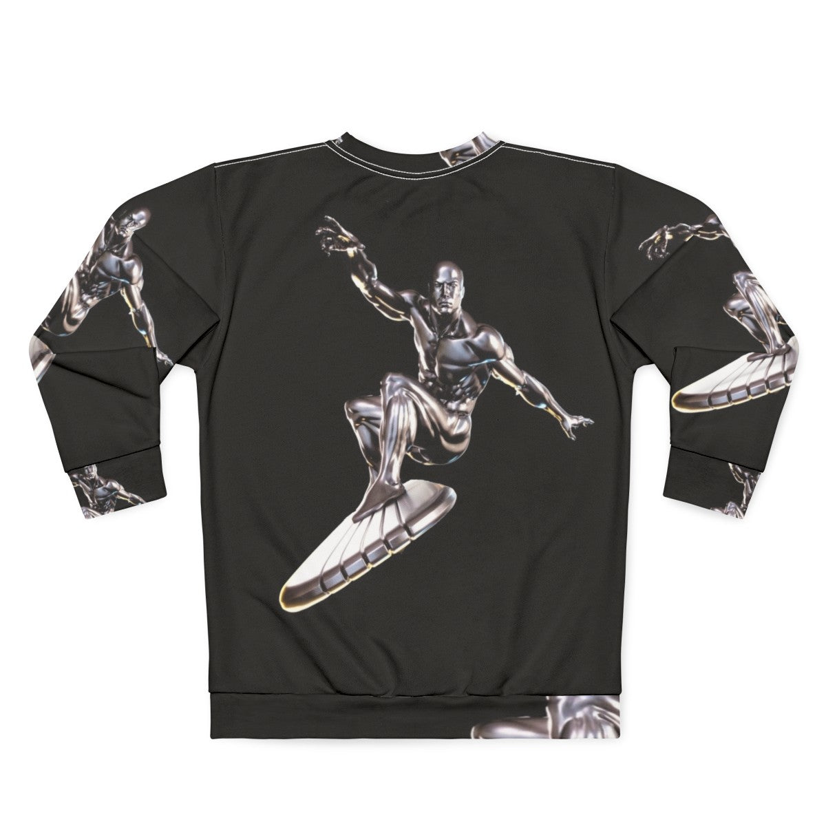 Silver Surfer Herald Of Galactus Comic Book Superhero Sweatshirt - Back