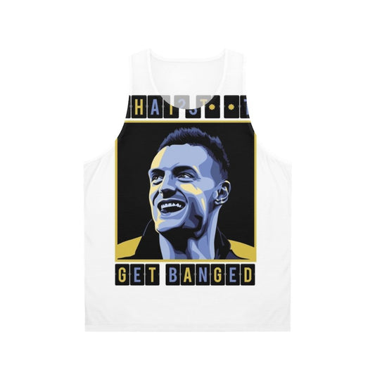 Unisex "Chat Shit Get Banged" Jamie Vardy Tank Top