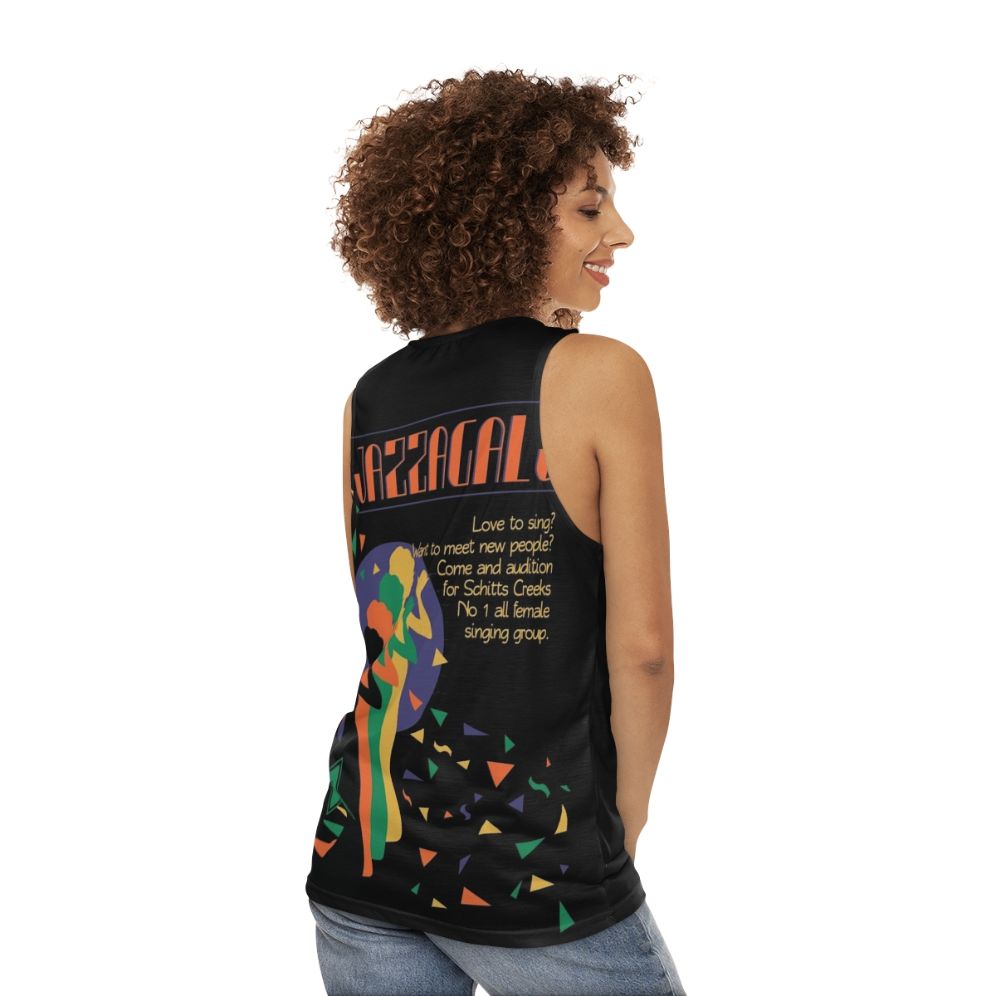 Schitts Creek Moira Rose Unisex Tank Top - women back