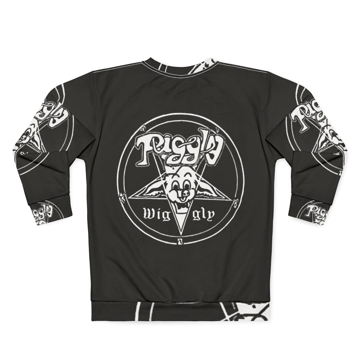 Occult Satanic Pentagram Sweatshirt - Back