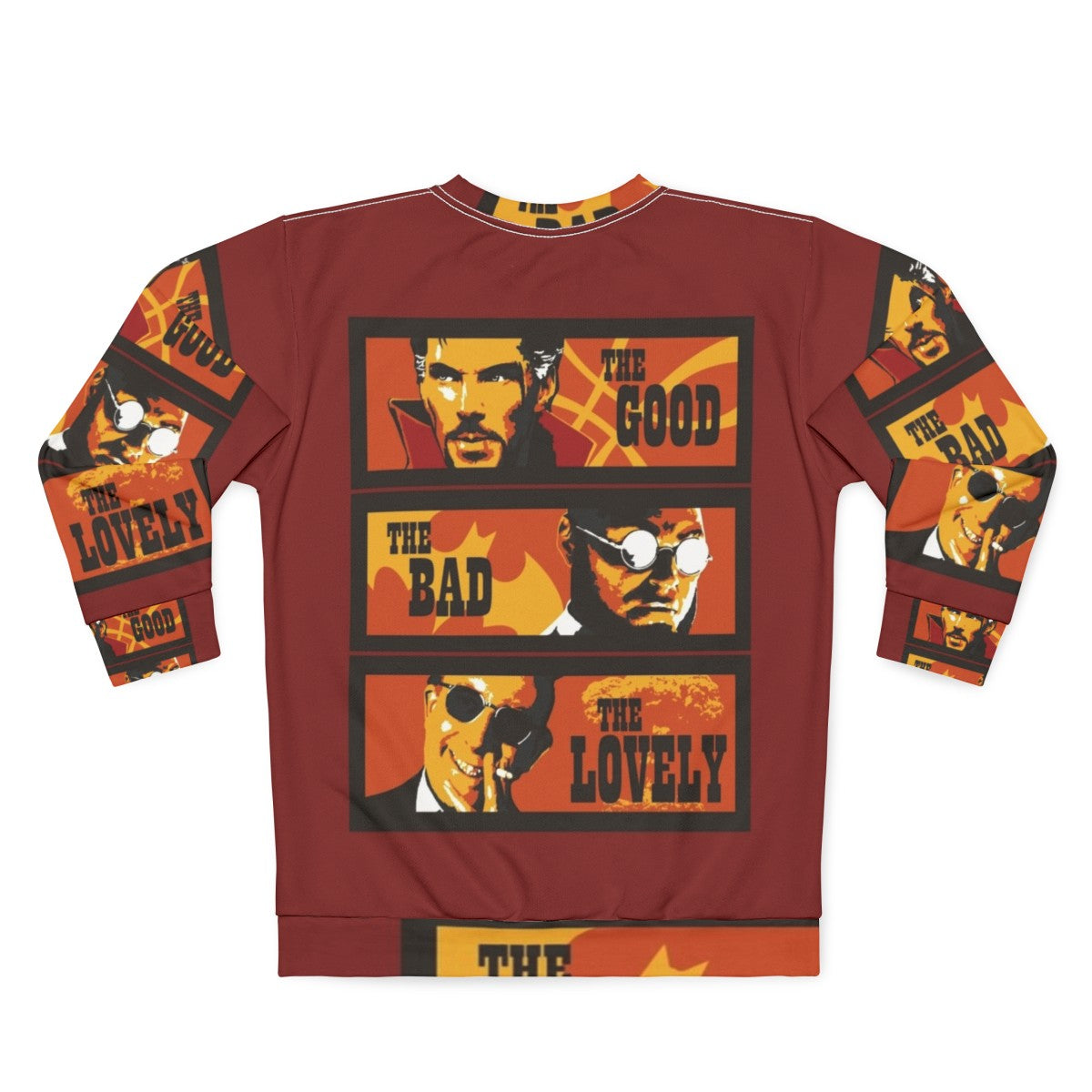 Doctor Strange inspired sweatshirt featuring the Sorcerer Supreme - Back