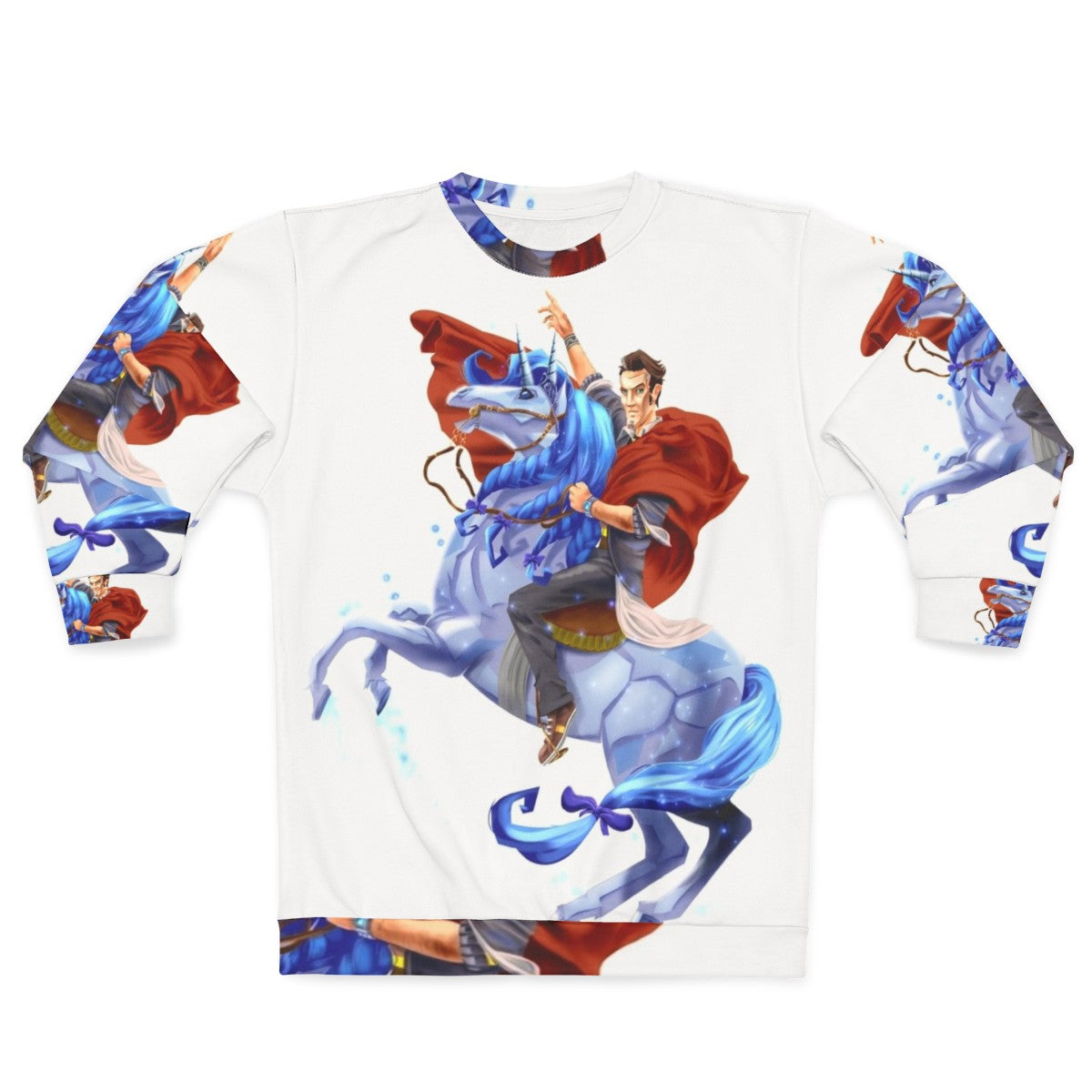 Handsome Jack Borderlands Sweatshirt with Buttstallion Design