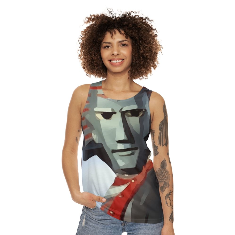 Power Punch Johnny Sokko Giant Robot Unisex Tank Top - women