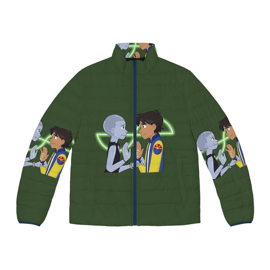 Infinity Train Cartoon Network Inspired Puffer Jacket