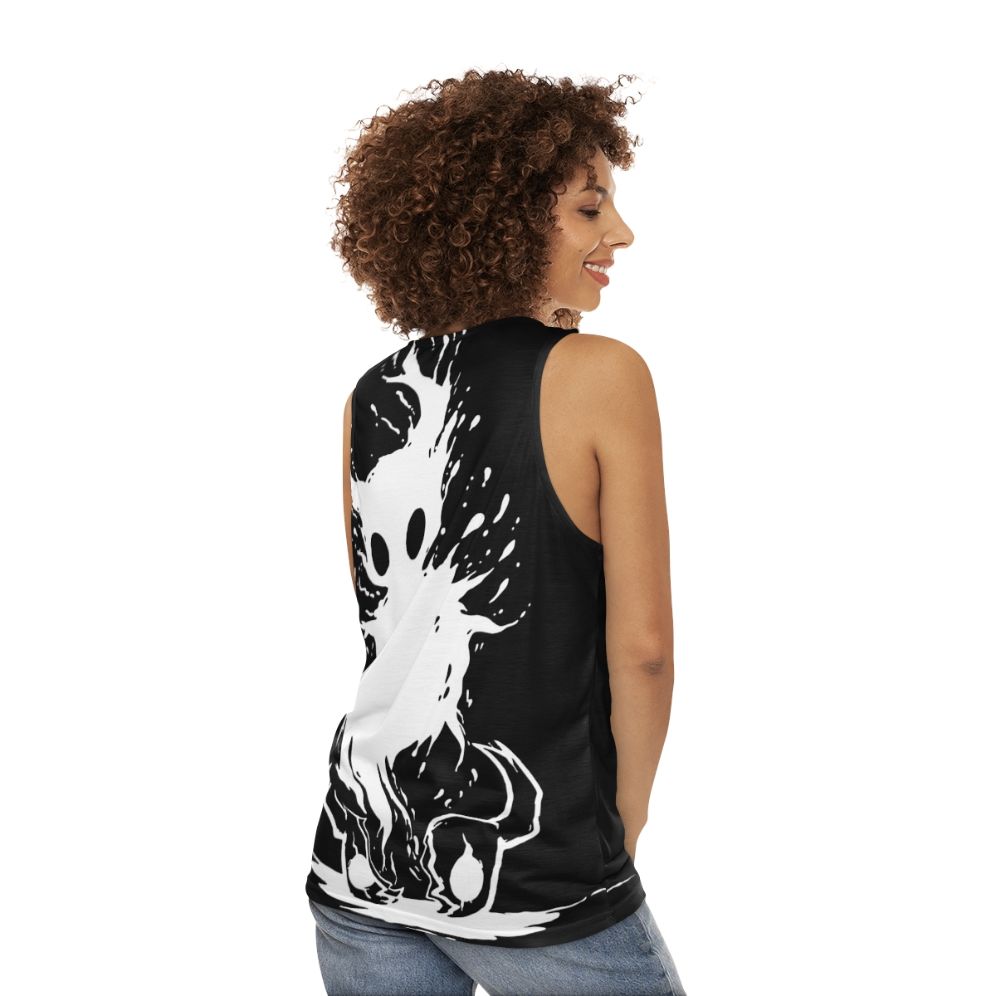 Hollow Knight Inspired Unisex Tank Top - women back