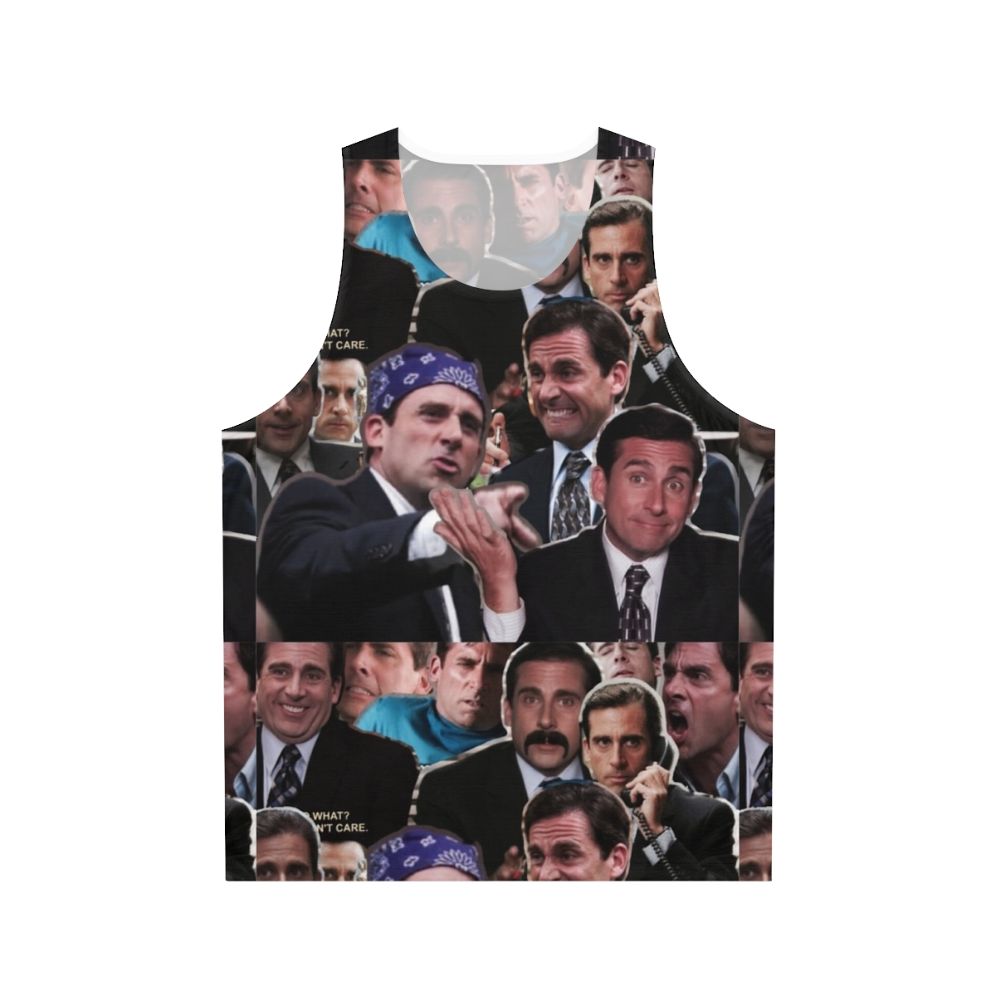 The Office Michael Scott Steve Carell Unisex Tank Top