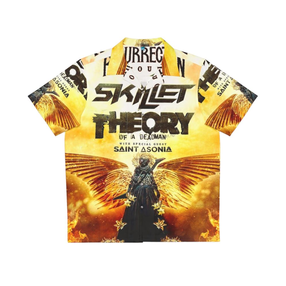 Skillet Theory Of A Deadman Hawaiian Shirt for Concert Merch