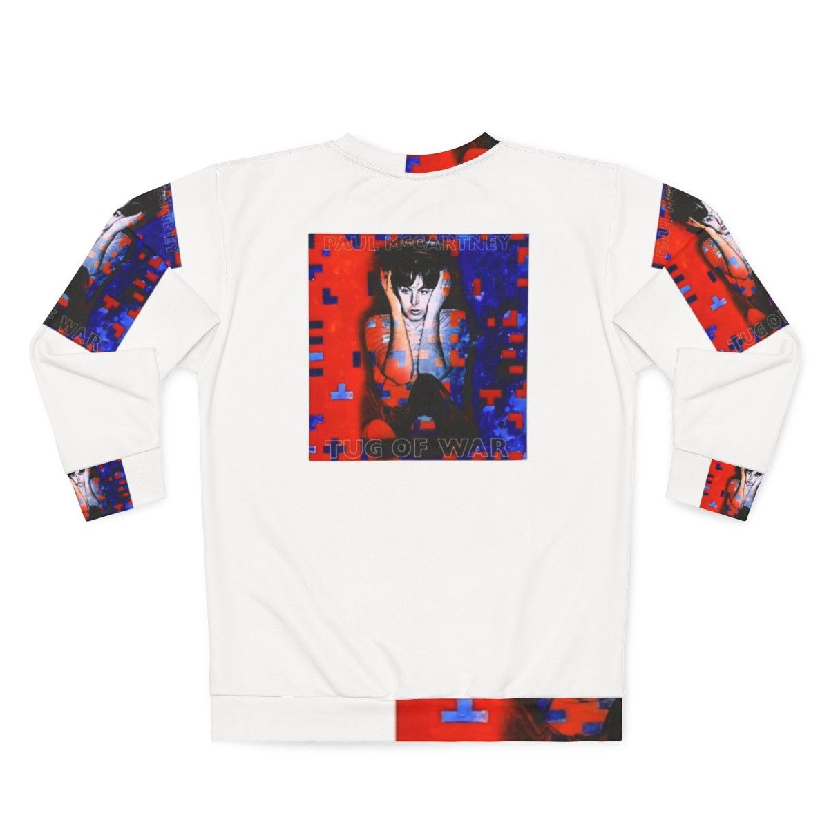 Mccartney Beatle Sweatshirt with 60s Music Graphic - Back