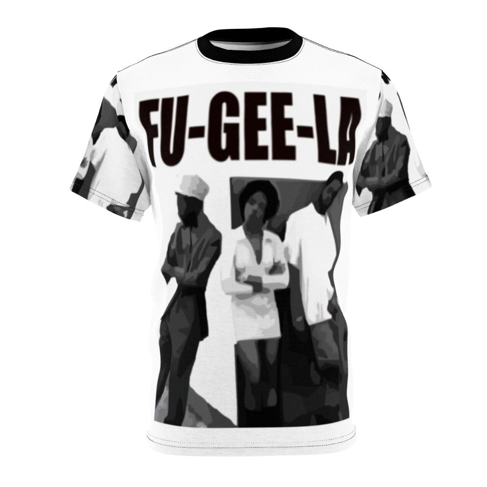 Vintage-style t-shirt inspired by the iconic 90s hip hop group The Fugees