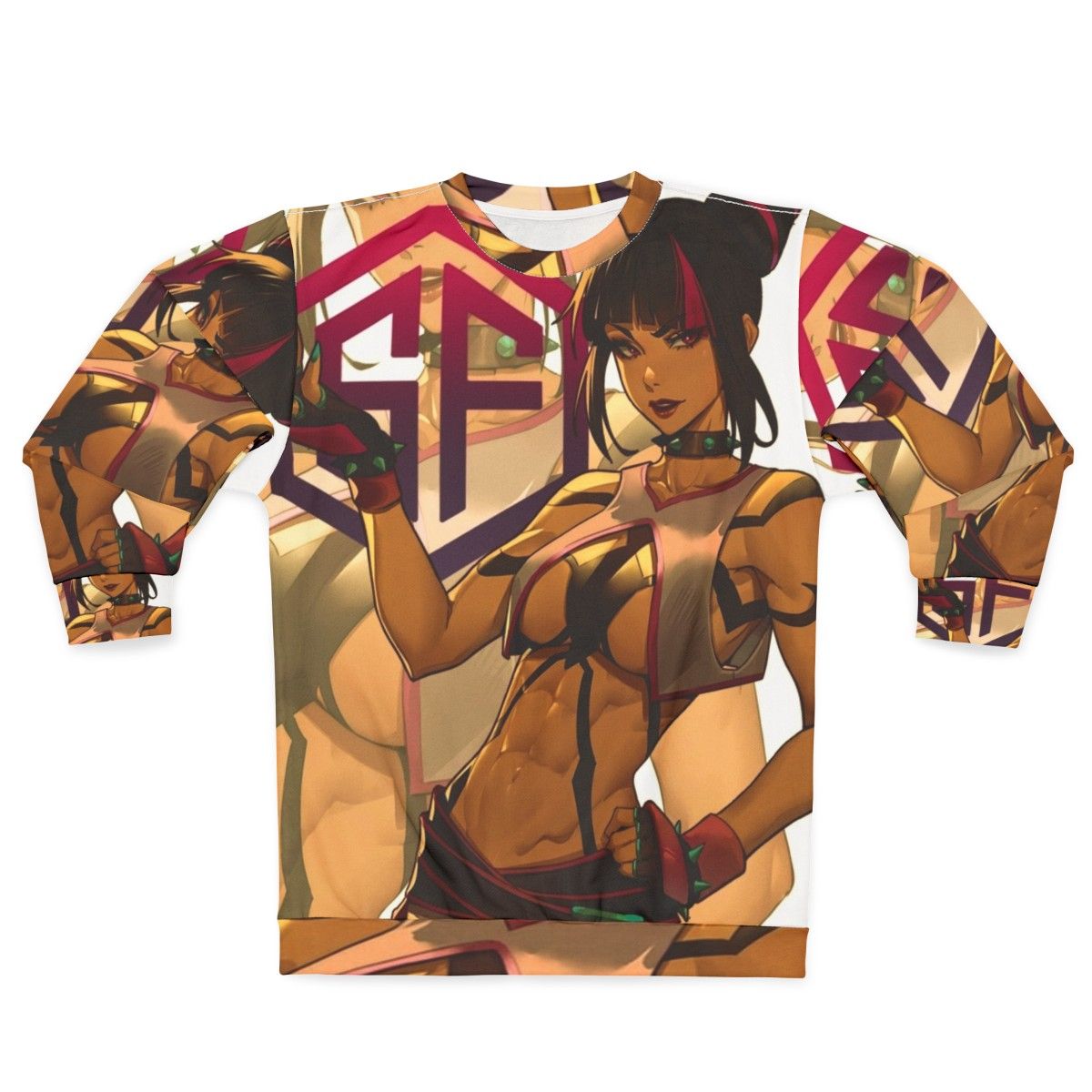 Juri Han Street Fighter Inspired Sweatshirt