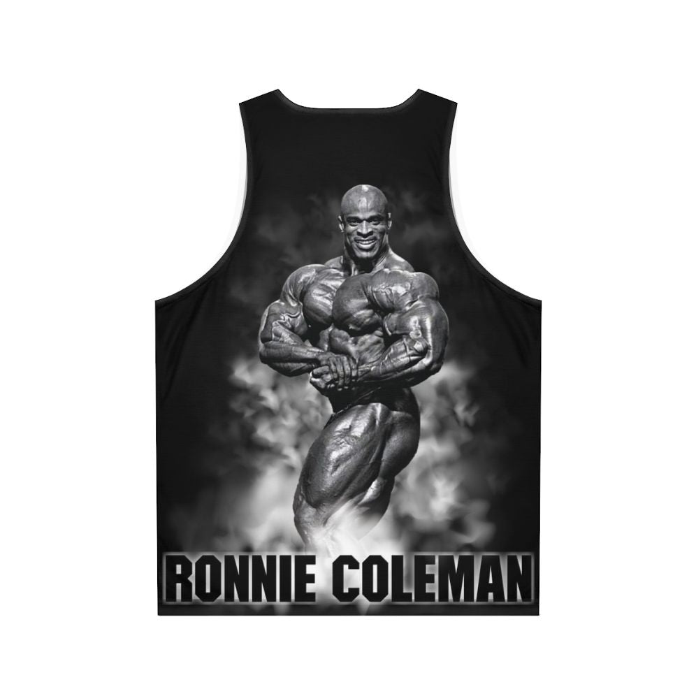 Ronnie Coleman Inspired Unisex Bodybuilder Tank Top - Back