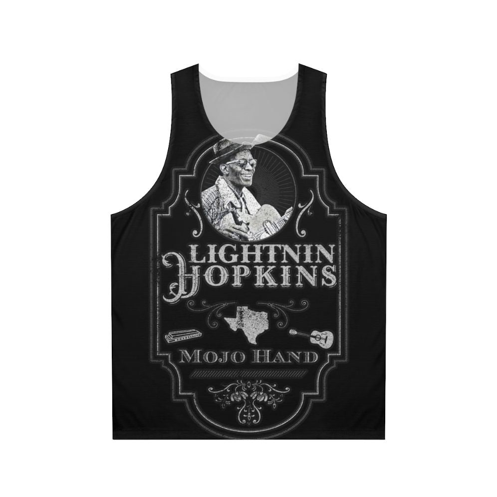 Lightnin Hopkins Tribute Unisex Blues Music Tank Top