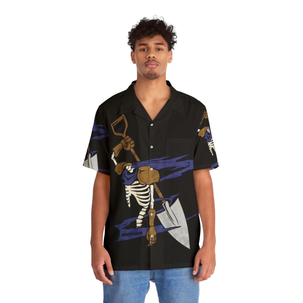 Eighty Six 86 Undertaker Anime Hawaiian Shirt - People Front