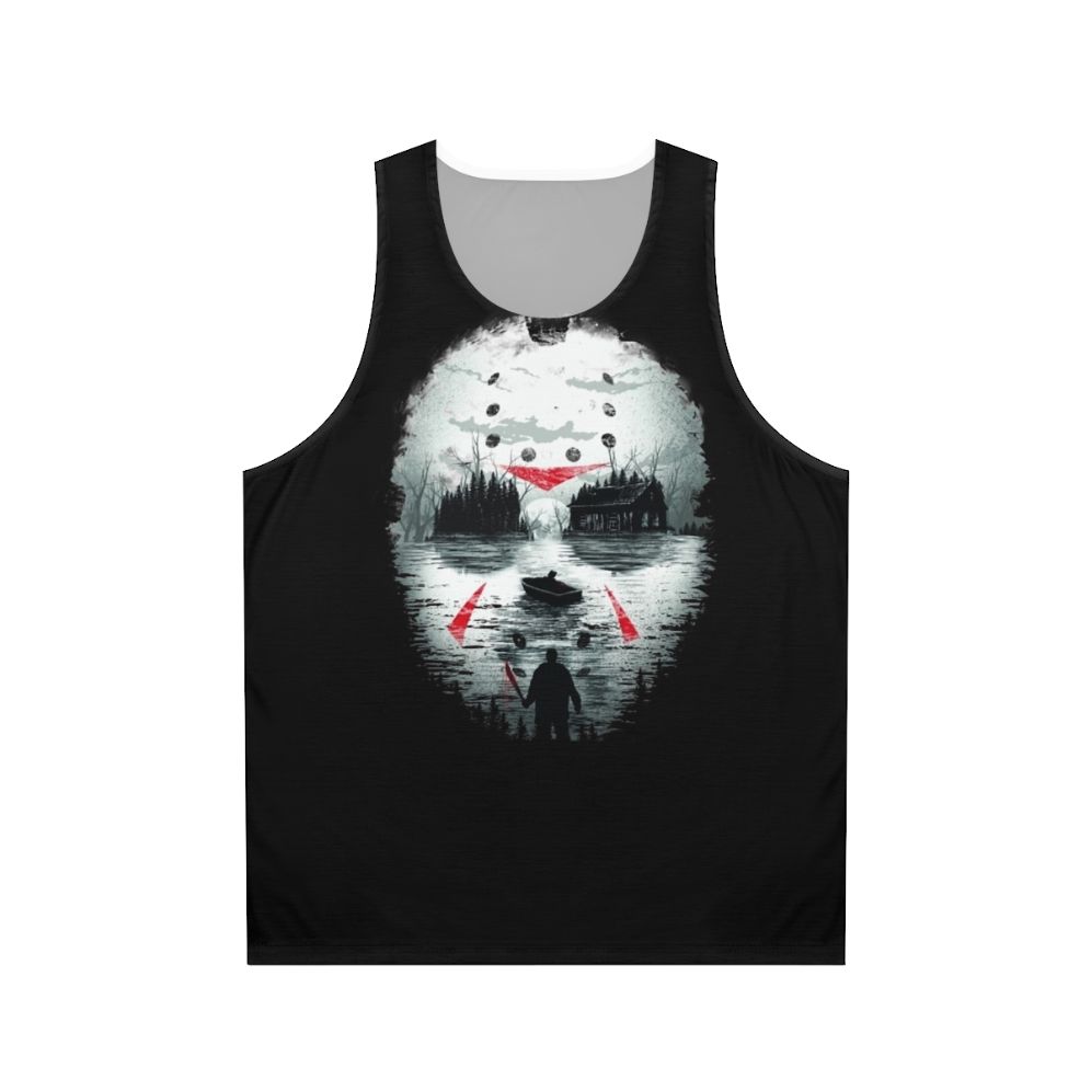 Unisex Friday the 13th inspired tank top