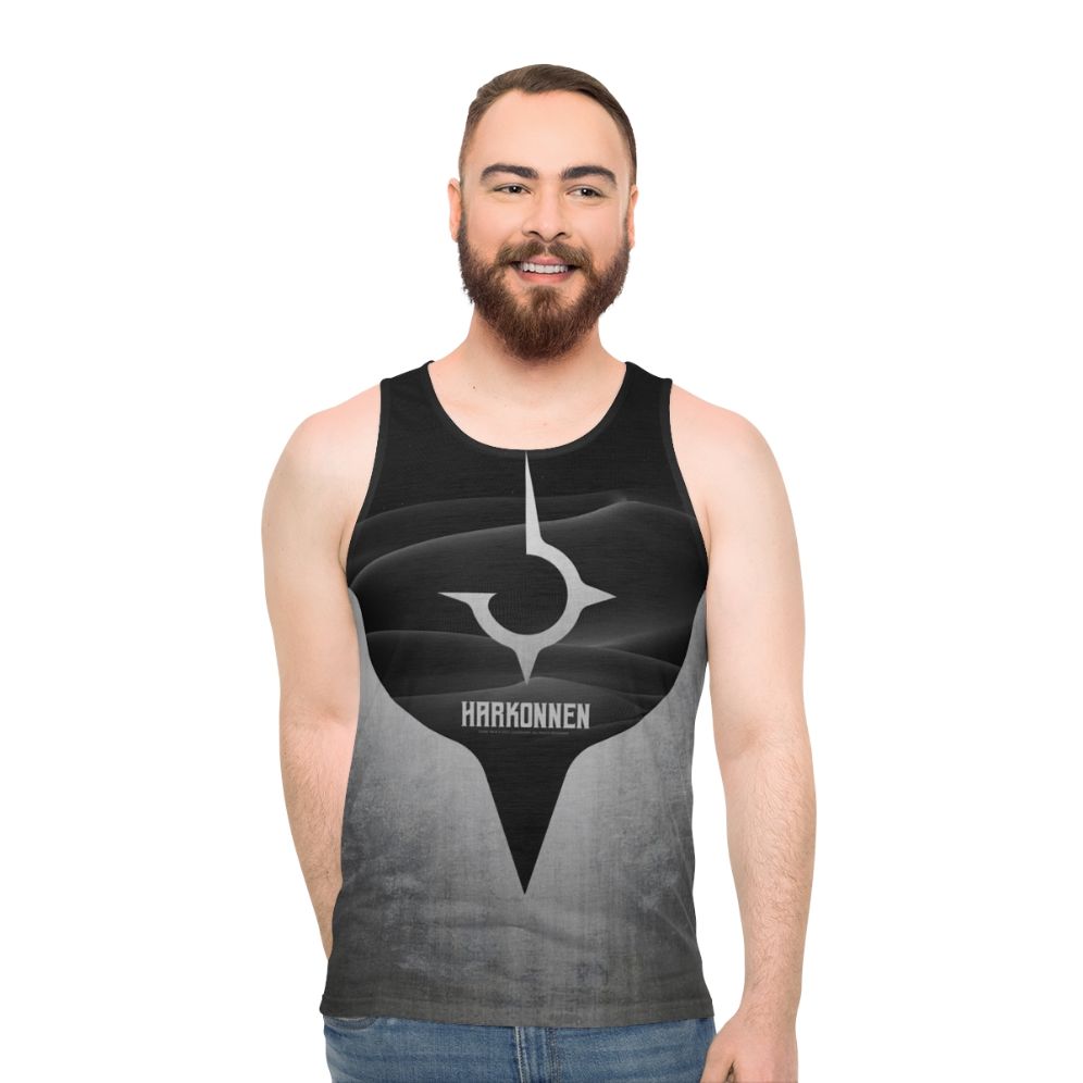 Dune Harkonnen Titanium Unisex Tank Top - men