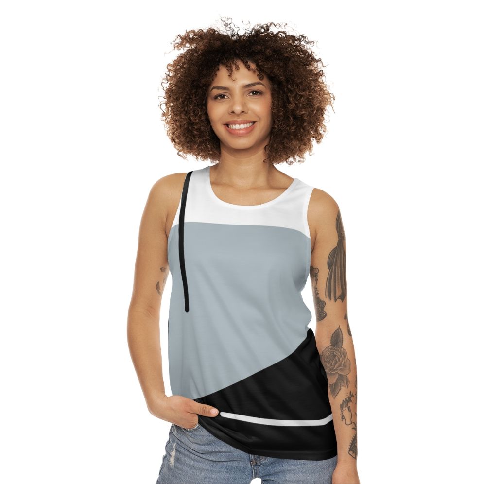 Geometric Abstract Minimalist Unisex Tank Top - women