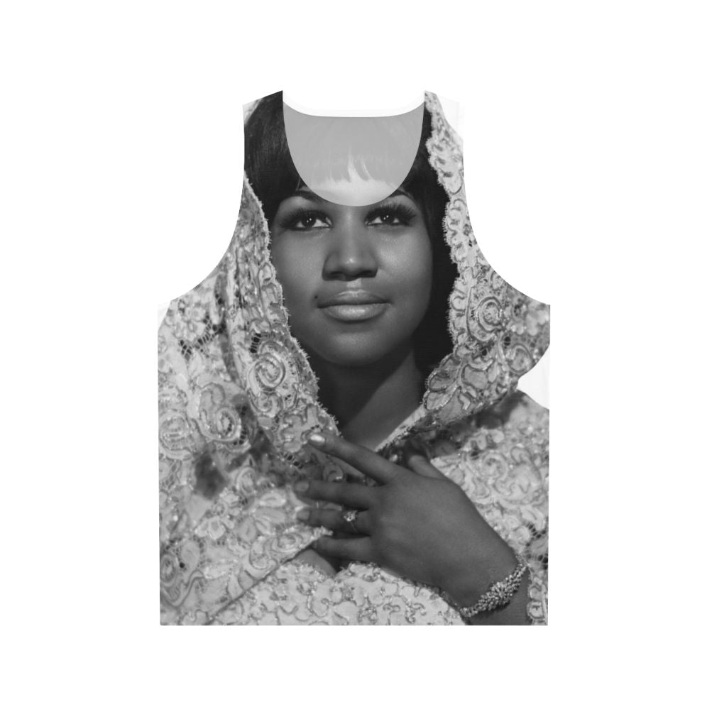 Aretha Franklin Queen of Soul Unisex Tank Top