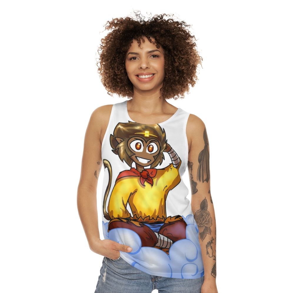 Monkey King Unisex Tank Top - women