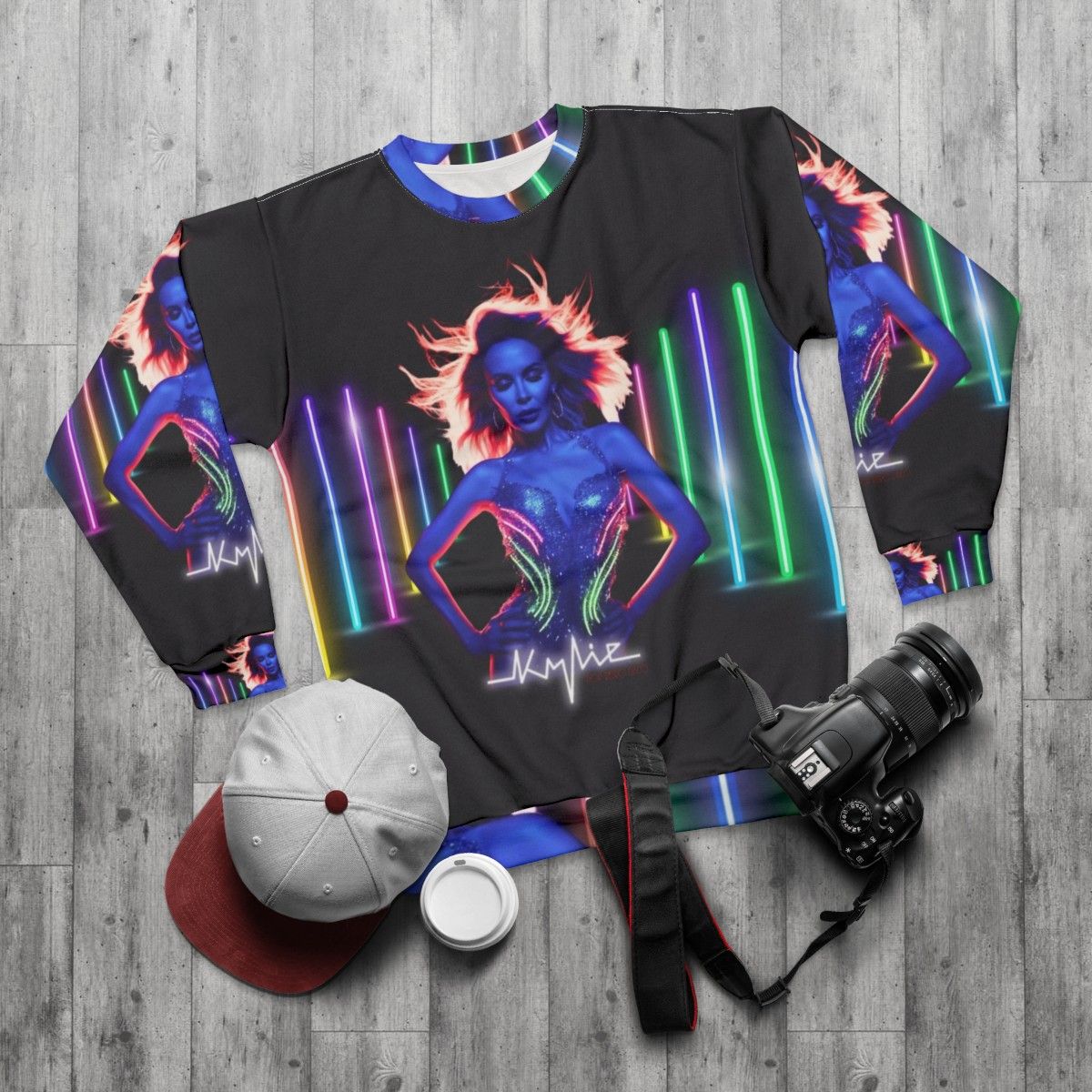 Kylie Minogue Vegas High Tension Tour Sweatshirt - flat lay