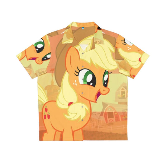 Applejack Hawaiian Shirt - Anime Pony Tropical Shirt