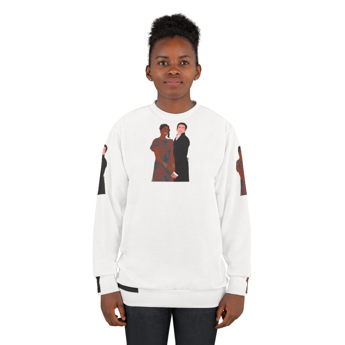 Bridgerton Netflix Sweatshirt featuring Anthony and Kate Bridgerton - women