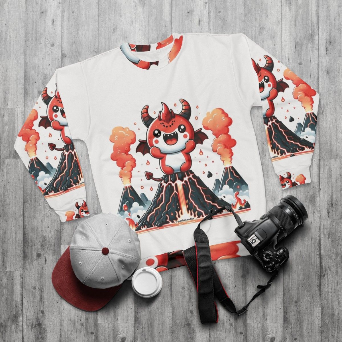 Legendary Animals Demon Sweatshirt - flat lay